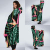 Bird Of Paradise Pattern Print Design BOP03 Hooded Blanket-JORJUNE.COM