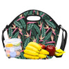 Bird Of Paradise Pattern Print Design BOP03 Neoprene Lunch Bag-JorJune