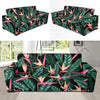 Bird Of Paradise Pattern Print Design BOP03 Sofa Slipcover-JORJUNE.COM