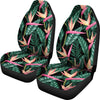 Bird Of Paradise Pattern Print Design BOP03 Universal Fit Car Seat Covers