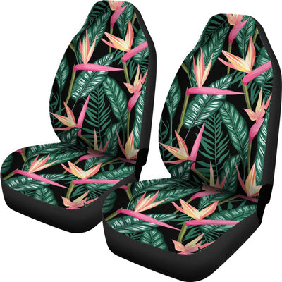 Bird Of Paradise Pattern Print Design BOP03 Universal Fit Car Seat Covers