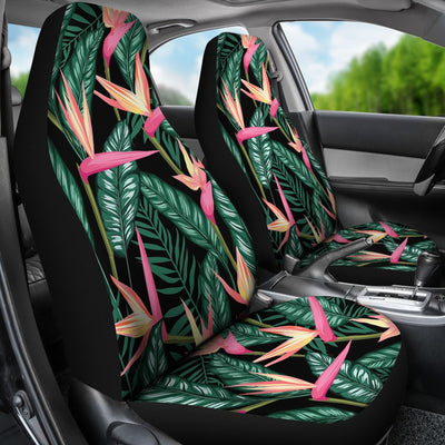 Bird Of Paradise Pattern Print Design BOP03 Universal Fit Car Seat Covers