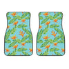 Bird Of Paradise Pattern Print Design BOP04 Car Floor Mats-JorJune