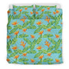 Bird Of Paradise Pattern Print Design BOP04 Duvet Cover Bedding Set-JORJUNE.COM