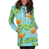 Bird Of Paradise Pattern Print Design BOP04 Women Hoodie Dress