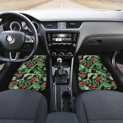 Bird Of Paradise Pattern Print Design BOP05 Car Floor Mats-JorJune