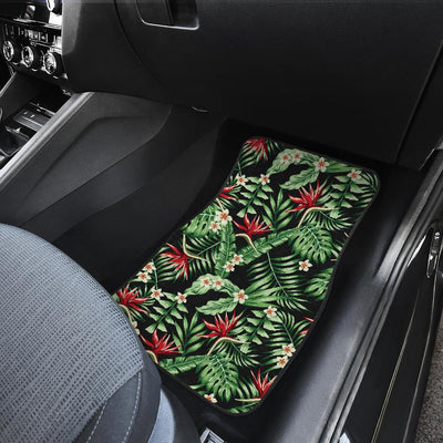 Bird Of Paradise Pattern Print Design BOP05 Car Floor Mats-JorJune