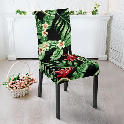 Bird Of Paradise Pattern Print Design BOP05 Dining Chair Slipcover-JORJUNE.COM