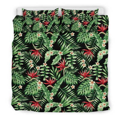 Bird Of Paradise Pattern Print Design BOP05 Duvet Cover Bedding Set-JORJUNE.COM