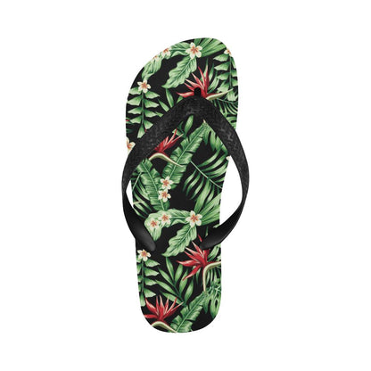 Bird Of Paradise Pattern Print Design BOP05 Flip Flops-JorJune
