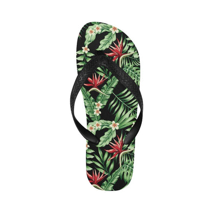 Bird Of Paradise Pattern Print Design BOP05 Flip Flops-JorJune