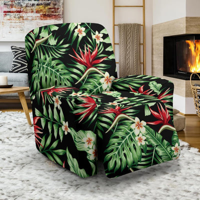 Bird Of Paradise Pattern Print Design BOP05 Recliner Slipcover-JORJUNE.COM