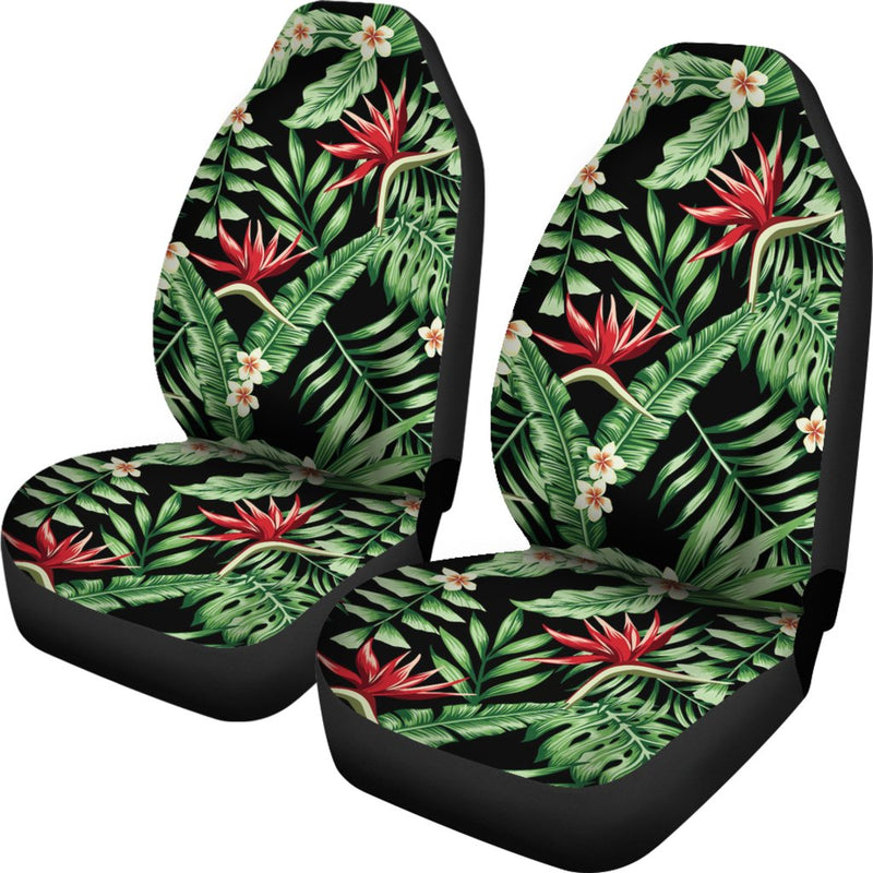 Bird Of Paradise Pattern Print Design BOP05 Universal Fit Car Seat Covers