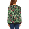 Bird Of Paradise Pattern Print Design BOP05 Women Long Sleeve Sweatshirt-JorJune