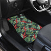 Bird Of Paradise Pattern Print Design BOP06 Car Floor Mats-JorJune