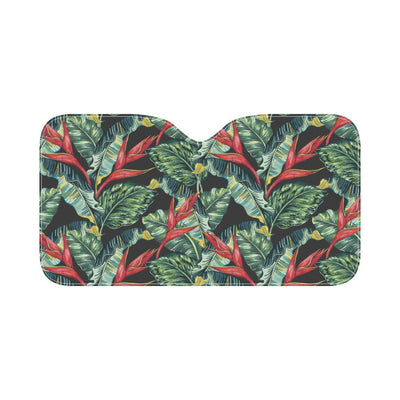 Bird Of Paradise Pattern Print Design BOP06 Car Sun Shade-JorJune