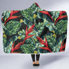 Bird Of Paradise Pattern Print Design BOP06 Hooded Blanket-JORJUNE.COM