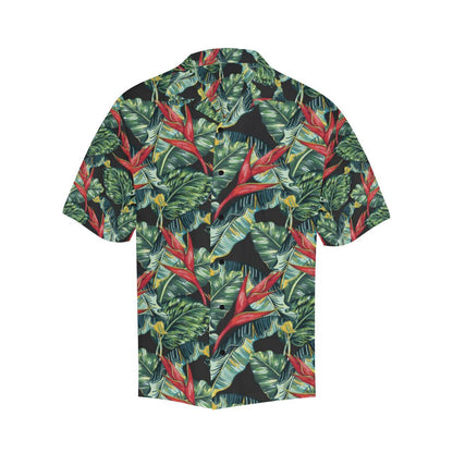 Bird Of Paradise Pattern Print Design BOP06 Men Hawaiian Shirt-JorJune
