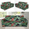 Bird Of Paradise Pattern Print Design BOP06 Sofa Slipcover-JORJUNE.COM