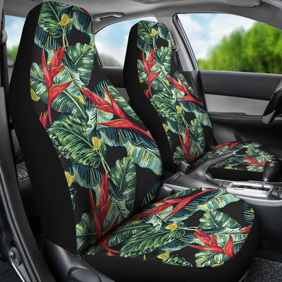 Bird Of Paradise Pattern Print Design BOP06 Universal Fit Car Seat Covers