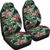 Bird Of Paradise Pattern Print Design BOP06 Universal Fit Car Seat Covers