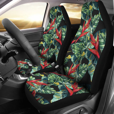 Bird Of Paradise Pattern Print Design BOP06 Universal Fit Car Seat Covers