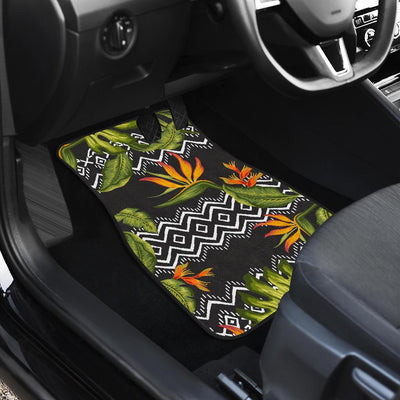 Bird Of Paradise Pattern Print Design BOP07 Car Floor Mats-JorJune