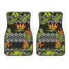 Bird Of Paradise Pattern Print Design BOP07 Car Floor Mats-JorJune