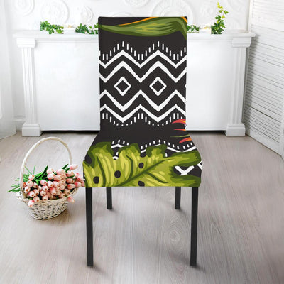 Bird Of Paradise Pattern Print Design BOP07 Dining Chair Slipcover-JORJUNE.COM