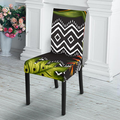 Bird Of Paradise Pattern Print Design BOP07 Dining Chair Slipcover-JORJUNE.COM