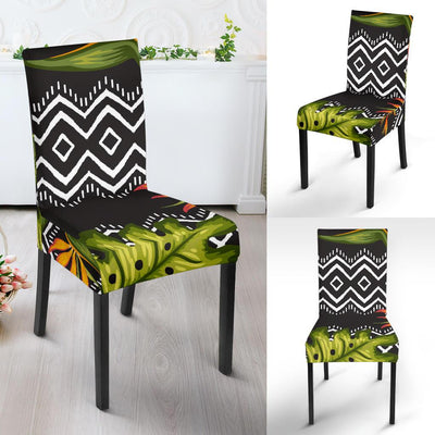 Bird Of Paradise Pattern Print Design BOP07 Dining Chair Slipcover-JORJUNE.COM