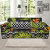 Bird Of Paradise Pattern Print Design BOP07 Sofa Slipcover-JORJUNE.COM