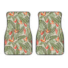 Bird Of Paradise Pattern Print Design BOP08 Car Floor Mats-JorJune