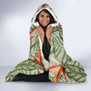 Bird Of Paradise Pattern Print Design BOP08 Hooded Blanket-JORJUNE.COM