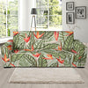 Bird Of Paradise Pattern Print Design BOP08 Sofa Slipcover-JORJUNE.COM