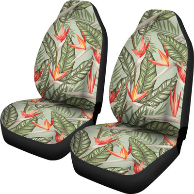 Bird Of Paradise Pattern Print Design BOP08 Universal Fit Car Seat Covers