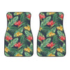 Bird Of Paradise Pattern Print Design BOP09 Car Floor Mats-JorJune