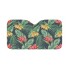 Bird Of Paradise Pattern Print Design BOP09 Car Sun Shade-JorJune