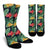 Bird Of Paradise Pattern Print Design BOP09 Crew Socks-JORJUNE.COM