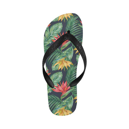 Bird Of Paradise Pattern Print Design BOP09 Flip Flops-JorJune