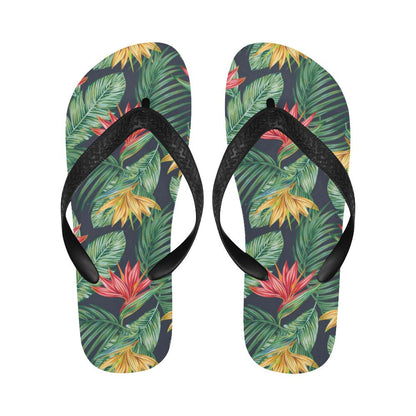 Bird Of Paradise Pattern Print Design BOP09 Flip Flops-JorJune
