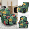 Bird Of Paradise Pattern Print Design BOP09 Recliner Slipcover-JORJUNE.COM