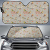 Birds Pattern Print Design 03 Car Sun Shade-JORJUNE.COM