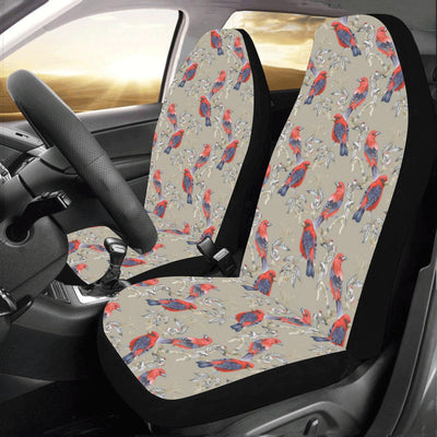 Birds Pattern Print Design 05 Car Seat Covers (Set of 2)-JORJUNE.COM