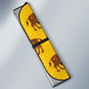 Bison Native Pattern Print Design 01 Car Sun Shade-JORJUNE.COM