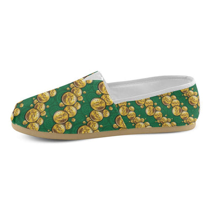 Bitcoin Pattern Print Design DO02 Women Casual Shoes-JorJune.com