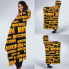 Bitcoin Pattern Print Design DO03 Hooded Blanket-JORJUNE.COM