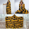 Bitcoin Pattern Print Design DO03 Hooded Blanket-JORJUNE.COM