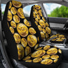 Bitcoin Pattern Print Design DO05 Universal Fit Car Seat Covers