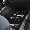 Black and White Marble Car Floor Mats